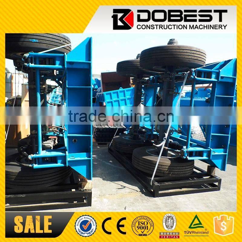 SANME Brand Mobile Stone Crusher Plant PP340JC Jaw Crusher