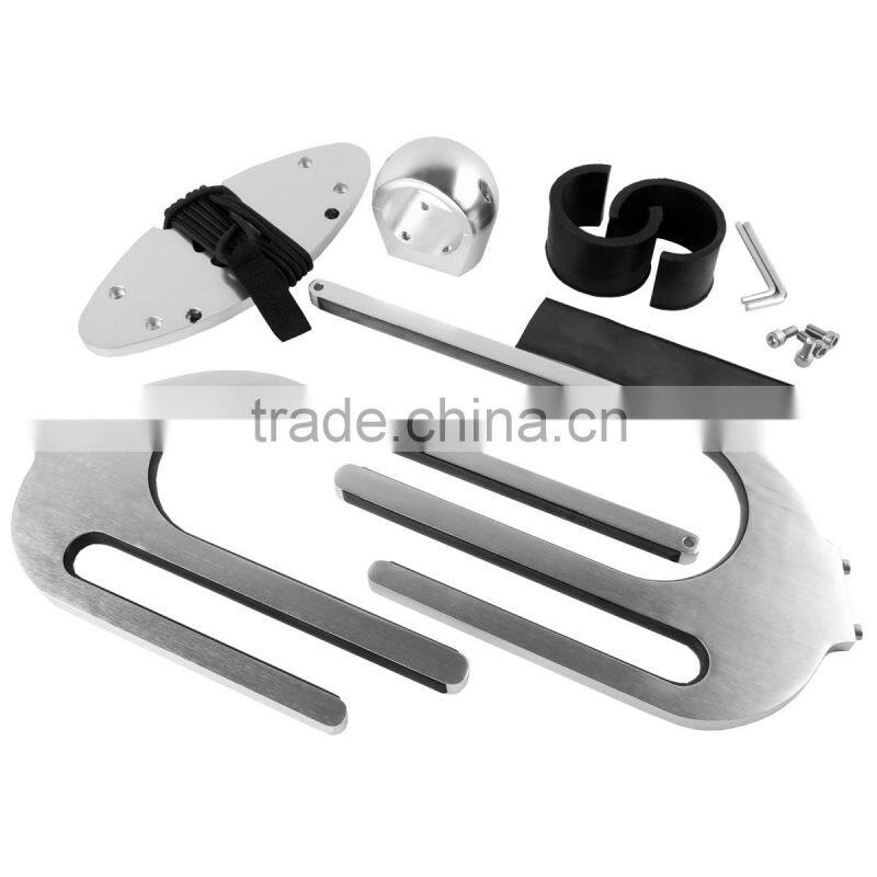 Surfboard Kneeboard Holder Oval Wakeboard Combo Tower Rack Fit for 2" 2.25" 2.5"