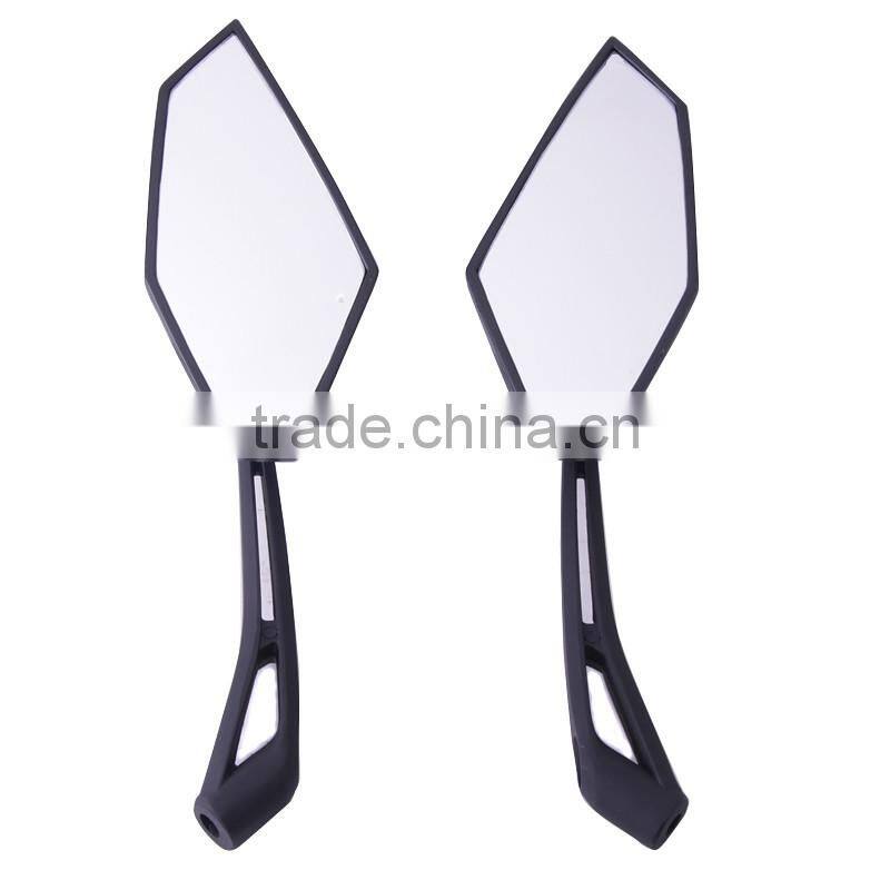 10mm Universal Pair Side View Mirrors For SUZUKI GSR400 GSR600 GSX1300BK B-KING