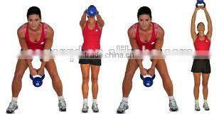 Fitness kettlebells competition