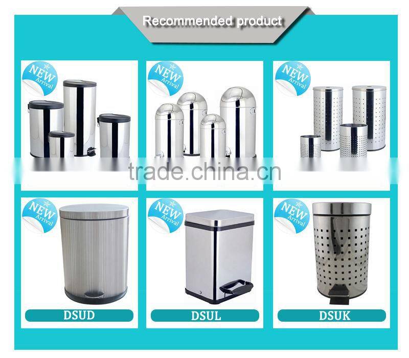 Hot sale arch cover mirror popular outdoor trans bin,toilet trans bin(DSUC)
