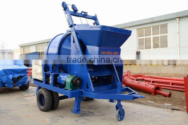 Construction used concrete batching plant with CE certification