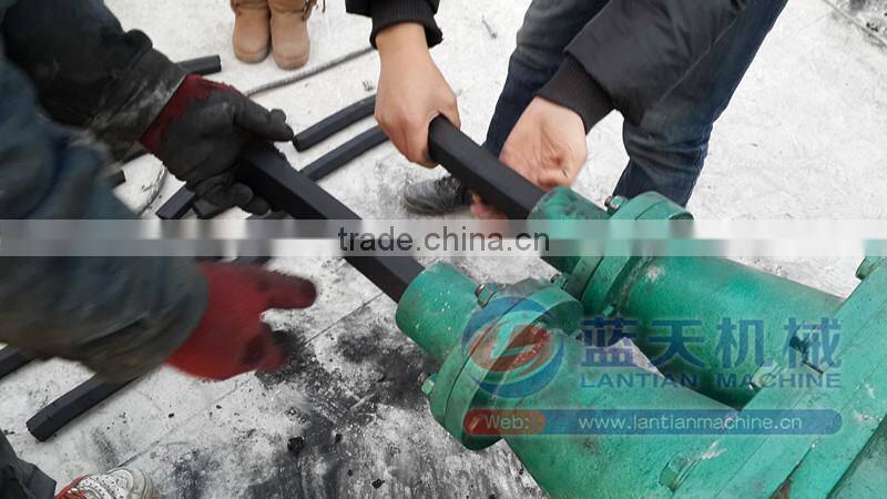 Reasonable price coal charcoal rod extruder briquette machine