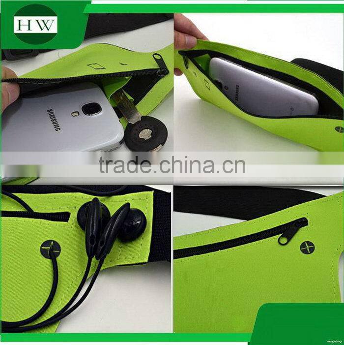 Fashion good quality outdoor sport waist bag / customize fanny pack sports products