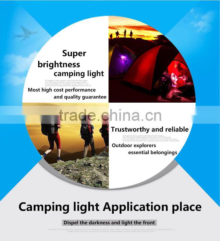 Wholesale Promotional led camping lamp light ourdoor gears with Free Sample