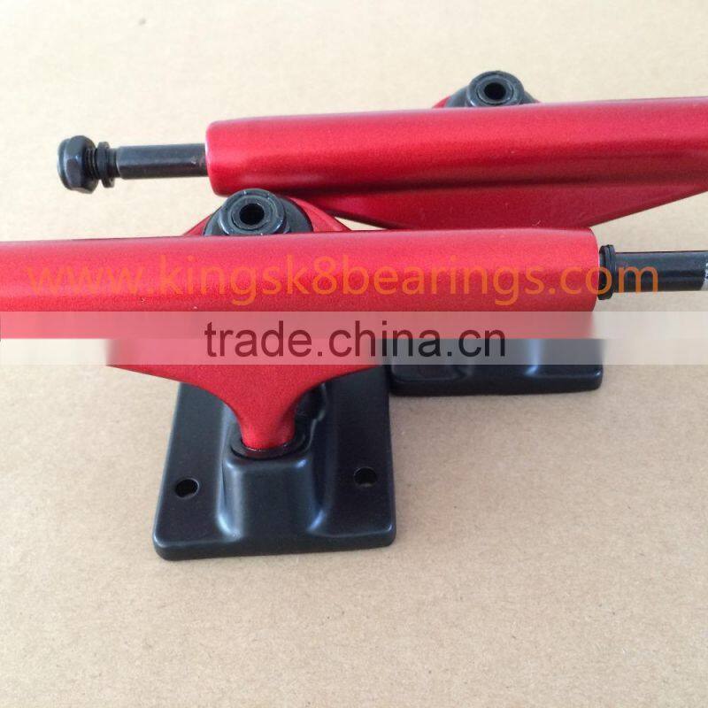 Magnesium Alloy High strength trucks, New Red Kingsk8 Skateboard Trucks