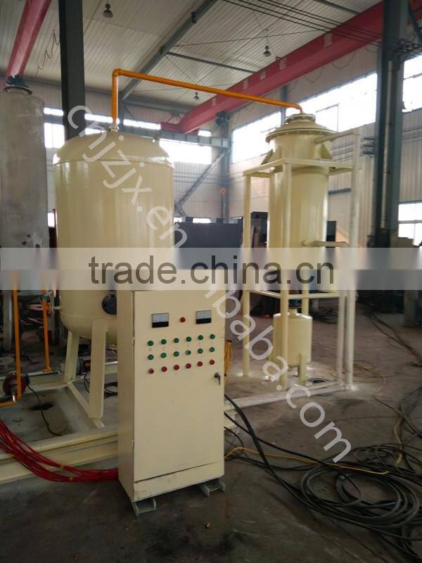 waste tire recycling to diesel continuous plastic to oil machine waste oil to diesel distillation plant