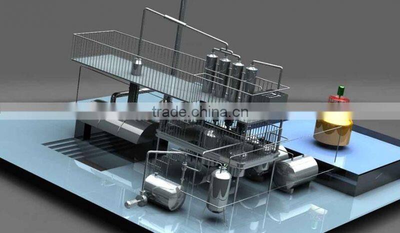 DAYI High Output 20ton Crude Oil Refining Distillation Plant