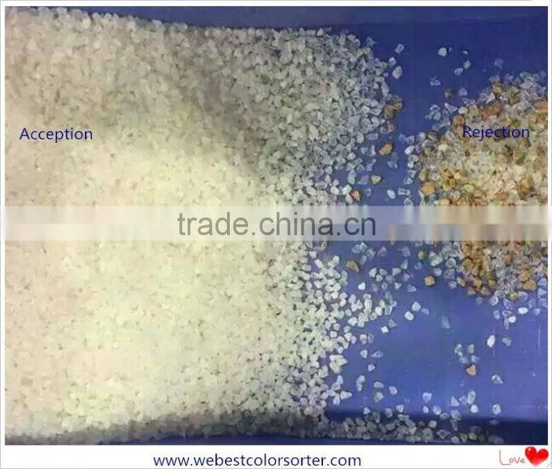 China manufacturer CCD industrial color sorter machine