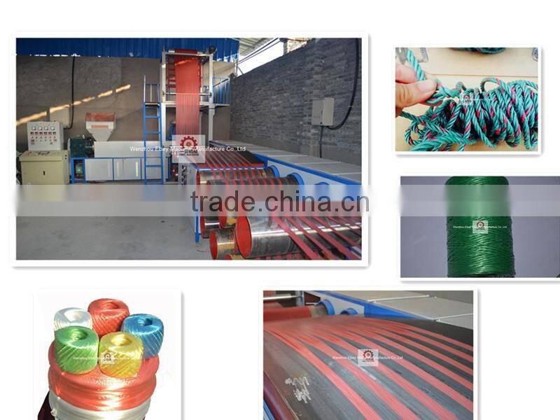 Blowing Price Tearing Pe Pp Flat Split Film Making Machine