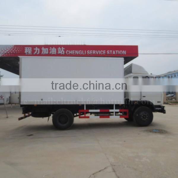 170 hp 4*2 DONGFENG Insulated Truck 10 ton