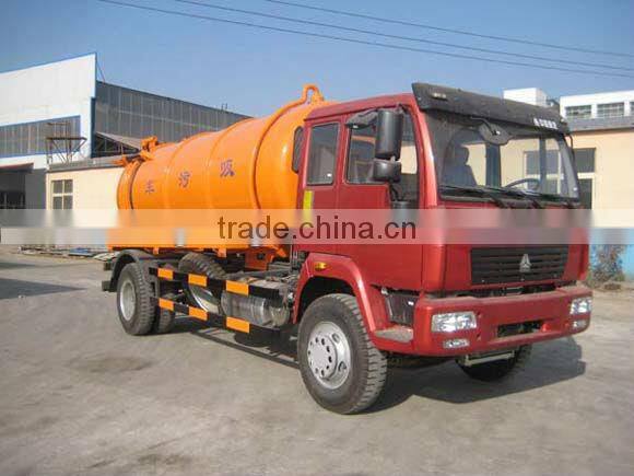 HOWO Sewage Suction Truck for sale