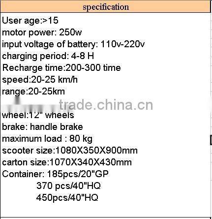 New Model Air Wheel High Quality Electric Scooter