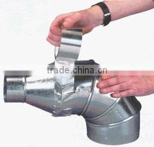 High adhesive silver foil scrim kraft tape