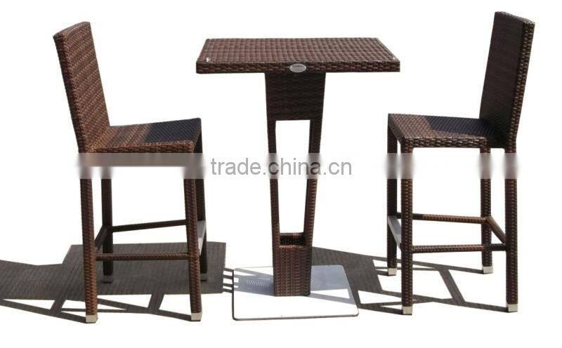 Synthetic PE Rattan Bar Set