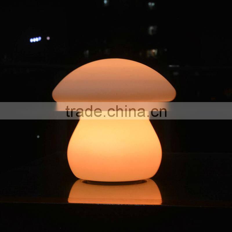 modernism mushroom plastic table lamp made in China