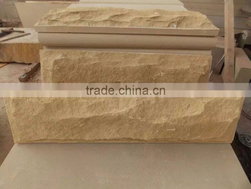 Chinese natural stone beige sandstone tiles