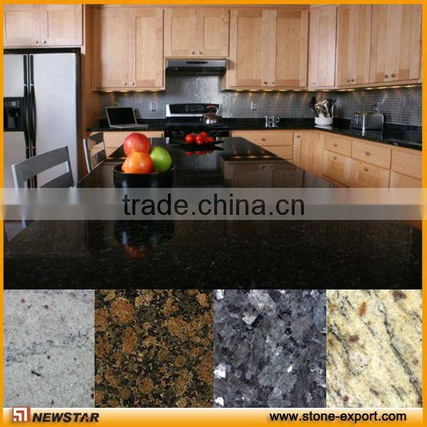 Prefab high quality absolutely black countertops