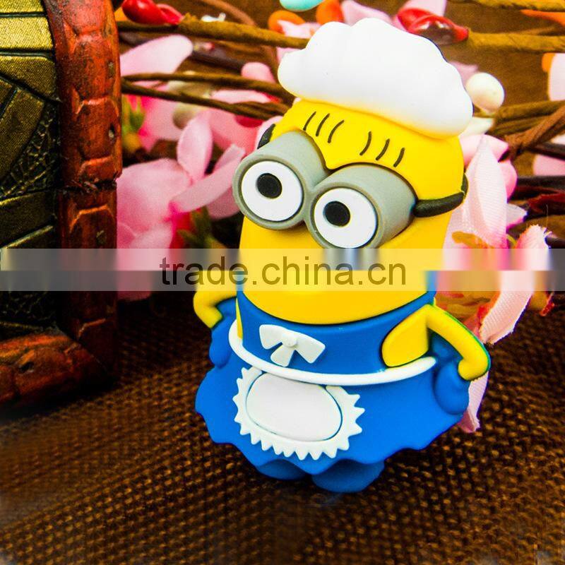 Custom creative Mr Minions Girls like mini usb memory stick