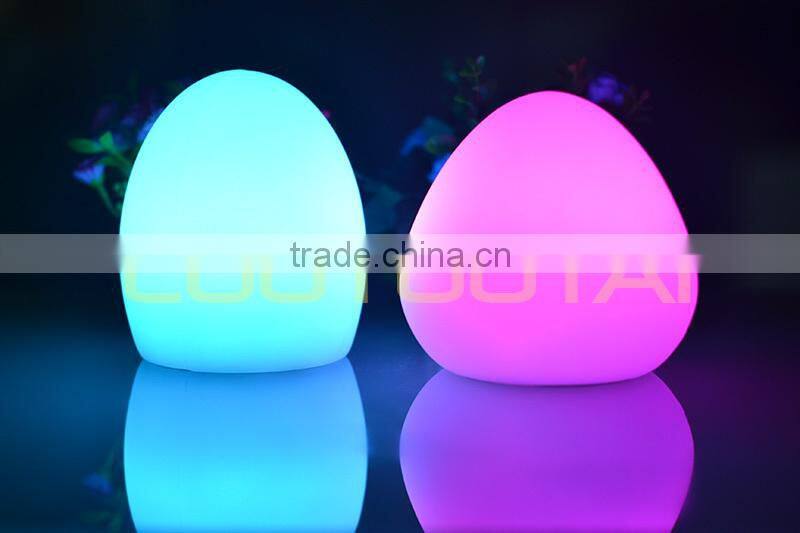 illuminated led ball/rechargeable battery operated wireless RGBW color change led ball