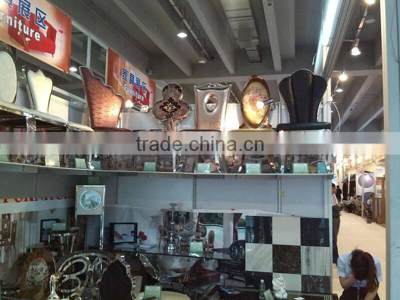 Fashion and modern design for home furniture design stainless steel+marble top+MDF covered with crocodile leatherTV stand E362