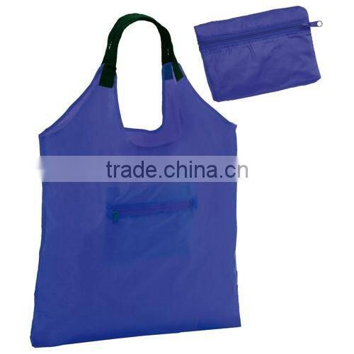 Foldable polyester 190T shopping bag