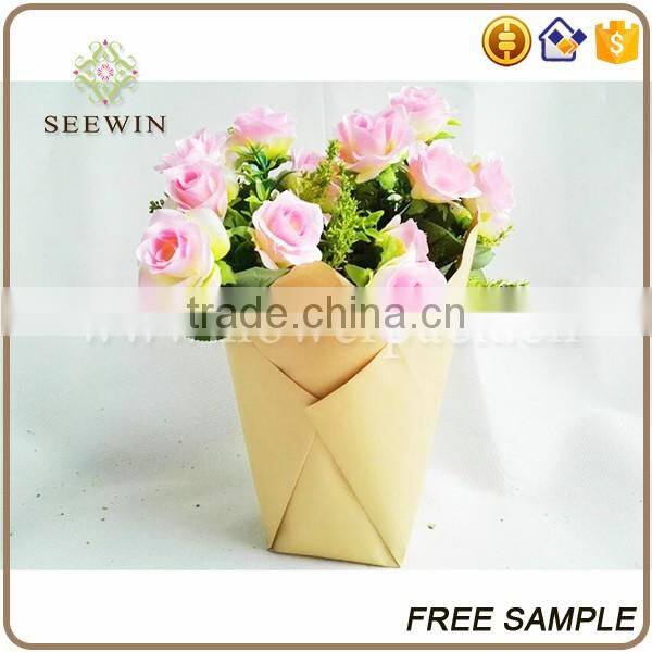 craft paper flower stand flower pot holder
