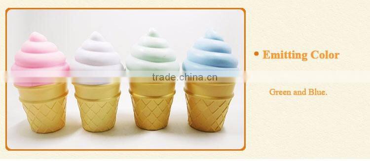 Portable Cute Colorful Ice cream Night Lights for baby Night
