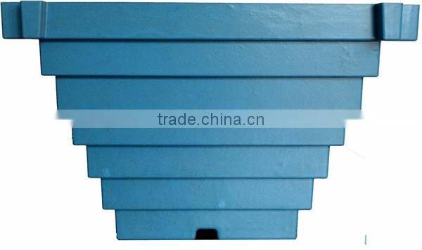 310*210 Biodegradable Colorful Plant Fiber Flower Pot