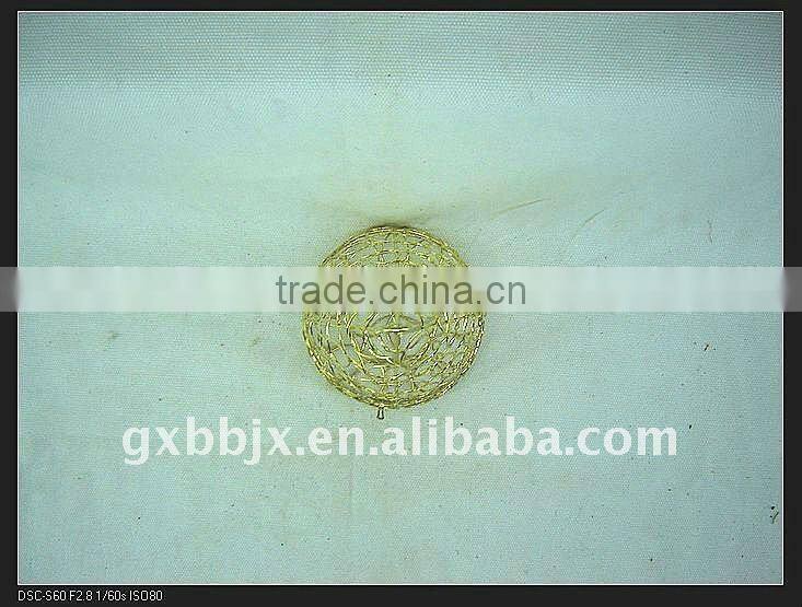 Gold iron wire decorative small ice cream craft