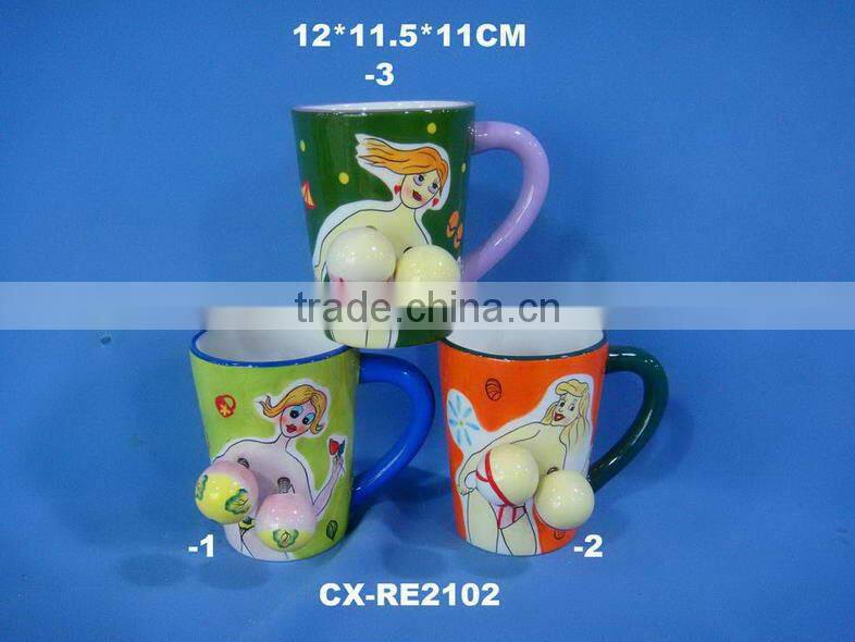 ceramic valentine mug-ceramic nose mug-plain black ceramic mug-ceramic soup mugs