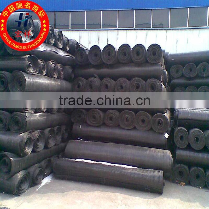 Low price black biaxial warp-knitted geogrid for road construction