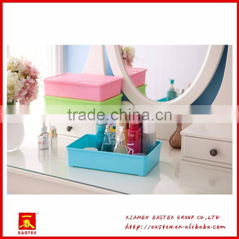 hot sale good quality candy color Plastic storage box