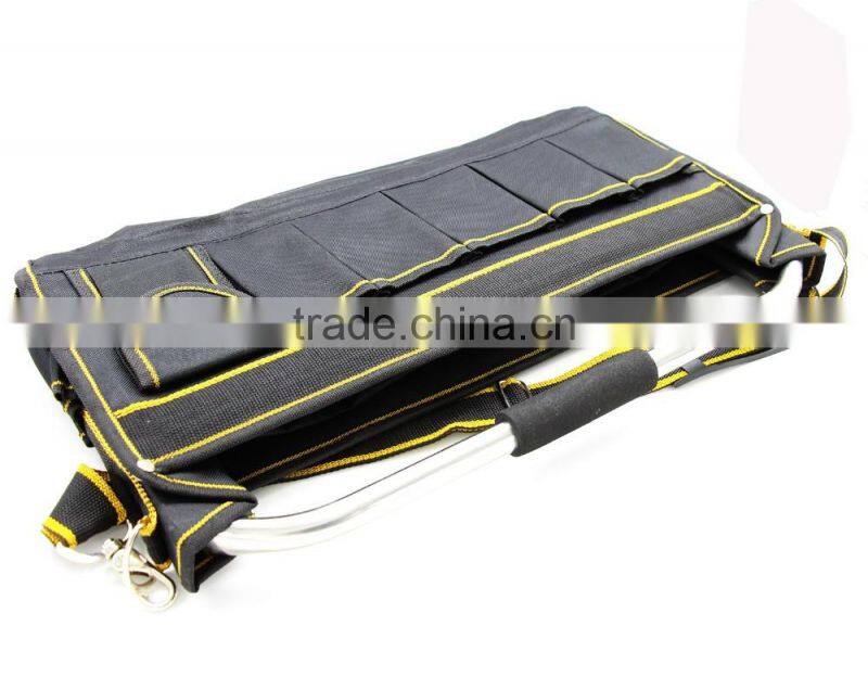 T0364 20" Collapsible Tool Tote Bag With Heavy Duty Base