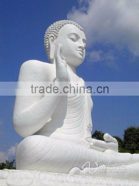 2015 high quality modern garden decor large stone buddha statue