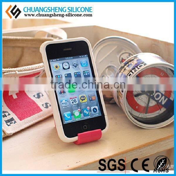 Factory Price elephant shape silicone cell phone stand