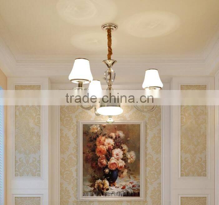 M968 Momoda decorations European simple Crystal modern living room bedroom lighting chandelier pendant lamp