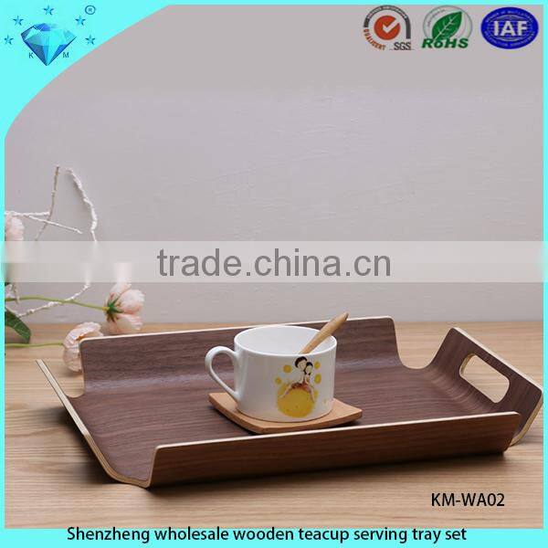 Wholesale custom tea tray stainless steel snack serving tray