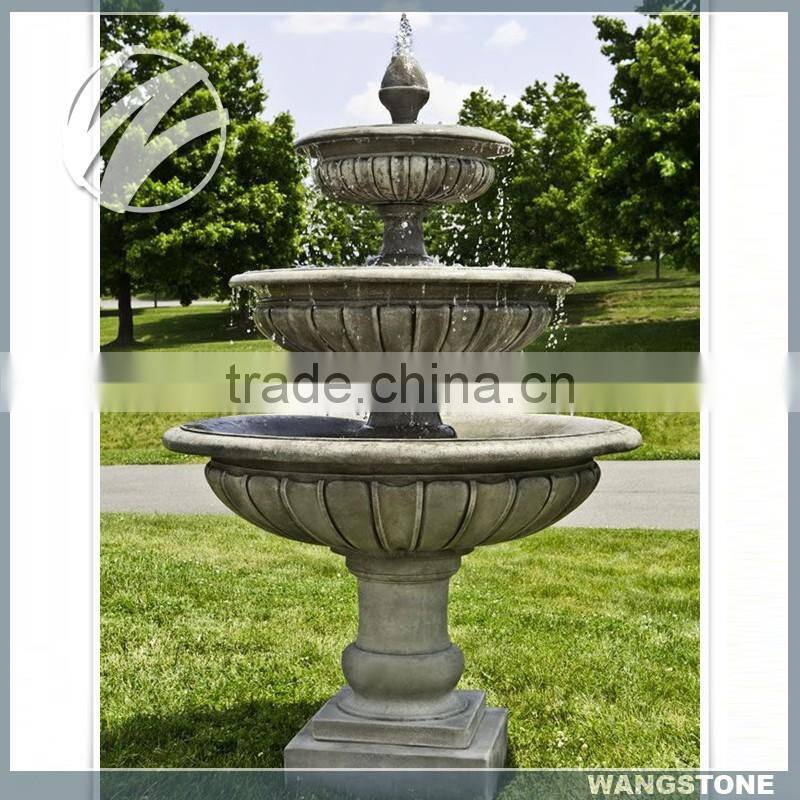 Contemporary design stone garden decorative fountain