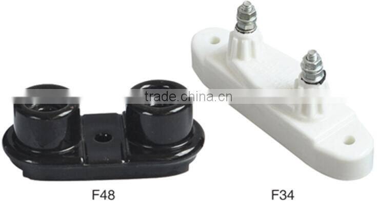 F-48 porcelain electric fence pin insulator for telephone line