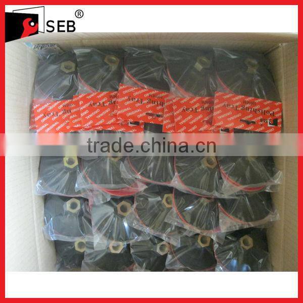 Platinum Grade hook and loop Rubber Backing Pad