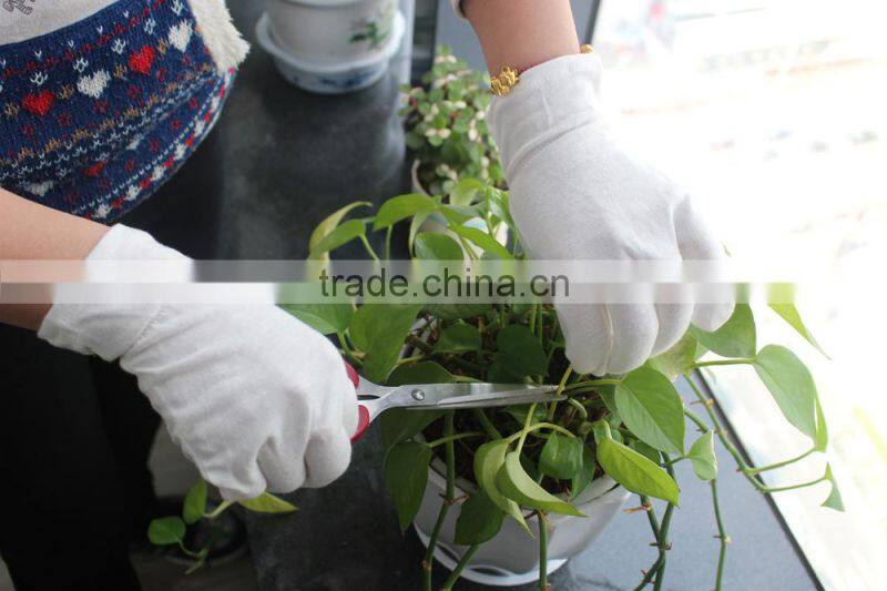 Breathable cotton gloves