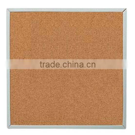 Cheap square shaped cork in board squares,cork memo coard
