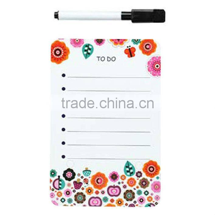 2014 square shape small white board with grid lines