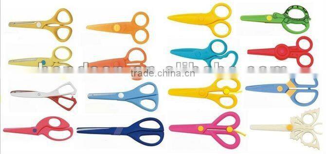 7-3/4" Asymmetric ABS/PP handle stationery scissors SA2108