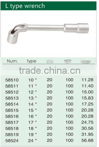 L Type Socket Wrench for Heavy Duty Trucks
