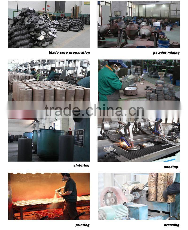 Ring saw blade for cutting concrete reinforced concrete and masonry