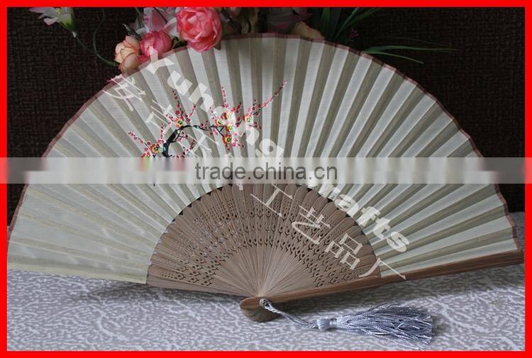 Promotional Chinese fabric hand fan