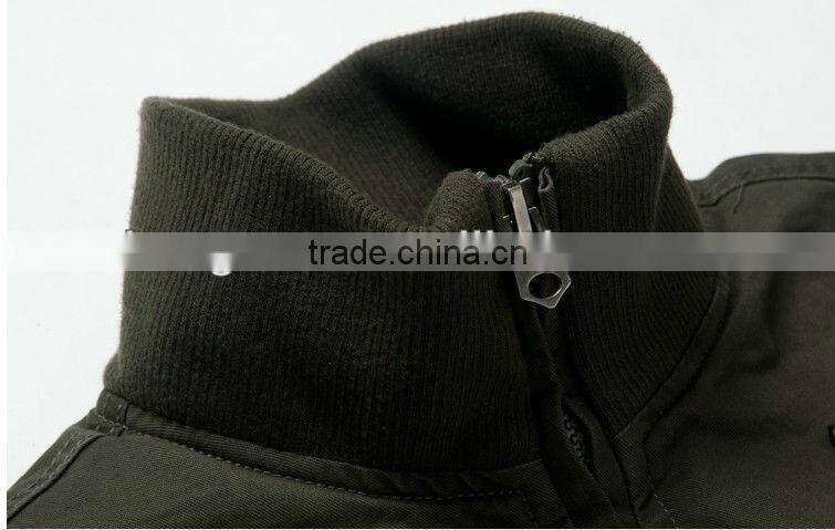 New Stylish Army Green Men's Military Jackets