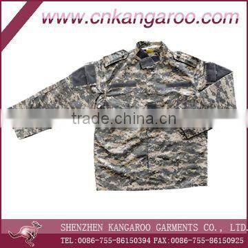 65%cotton 35%polyester digital camouflage combat ACU military uniform